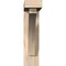 Ekena Millwork Thorton Block Smooth Bracket w/ Offset Brace, Douglas Fir, 3 1/2"W x 14"D x 14"H BKT0402X14X14THR05SDF - alternate 3